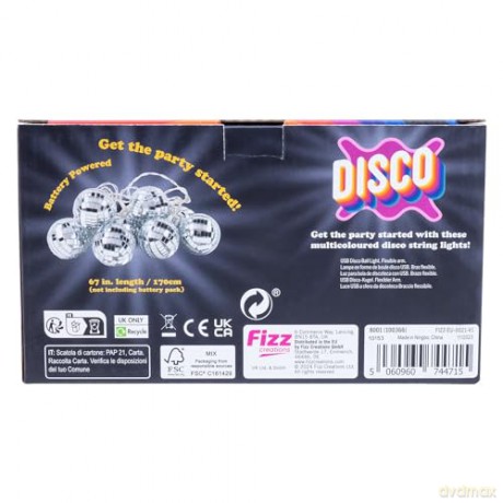 Disco Ball String Lights - 2 meters