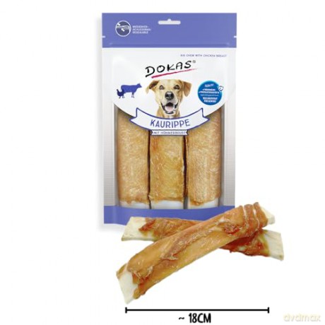 Dokas - Chewing Bones with Chicken Breast - 3 pcs 210 gr