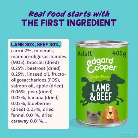 Edgard Cooper - Multipack Chicken/Game/Lamb - 6x400g