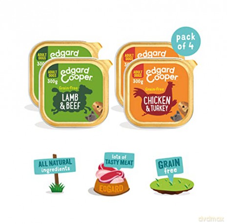 Edgard Cooper - Multipack Chicken/Lamb - 4x300g