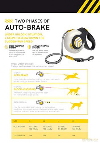 Fida - Autobrake Flex Leash XL 5 m up to 45kg