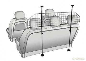 Flamingo - Car safety grid 102-150x95-130cm