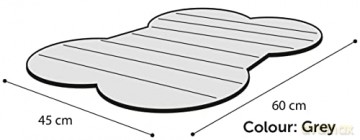FLAMINGO - Cooling Mat Meat Bone - Grey - S 60x45cm
