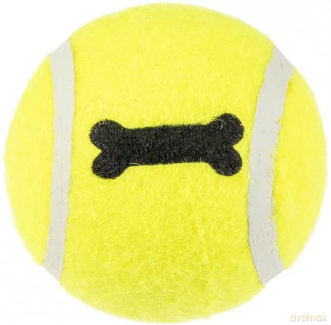 FLAMINGO - Dog Toy - Smash Tennis Balls - 6.5 cm x 3