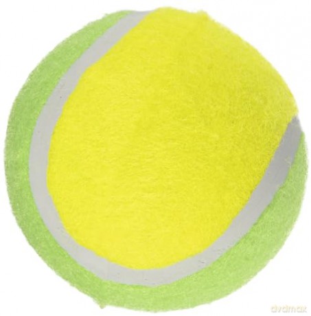 FLAMINGO - Dog toy, Smash tennis balls - Yellow and Green - 8 cm