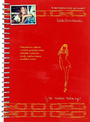 Kołobrulion A4 Modelka. Seria z geniuszami - Beata Pawlikowska [SZKOŁA]