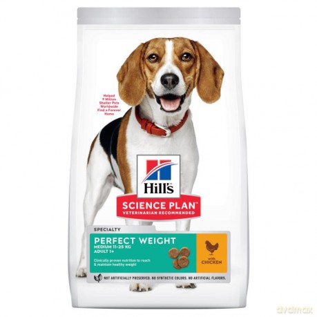 Hills - Dogfood SP Canine Adult Medium Chicken 12kg (H604297)
