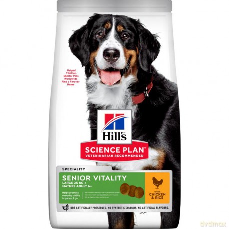 Hills - Dogfood SP Canine Senior Large Breed Chicken 12kg (H605269)