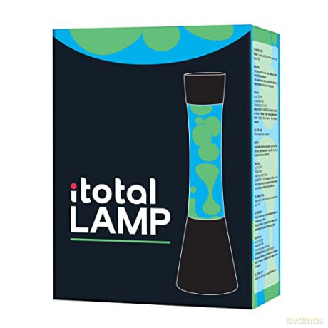iTotal - Lava Lamp - Black, Blue, Green - 40 cm (XL1790)