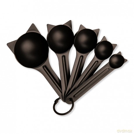Kikkerland - Cat Measuring Spoons - 9 cm x 16.5 cm