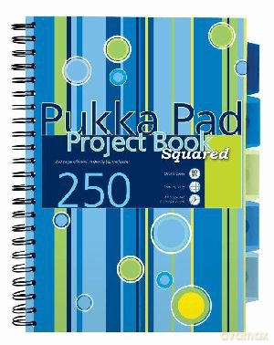 Kołozeszyt A4 Project Book Squared Niebieski [SZKOŁA]