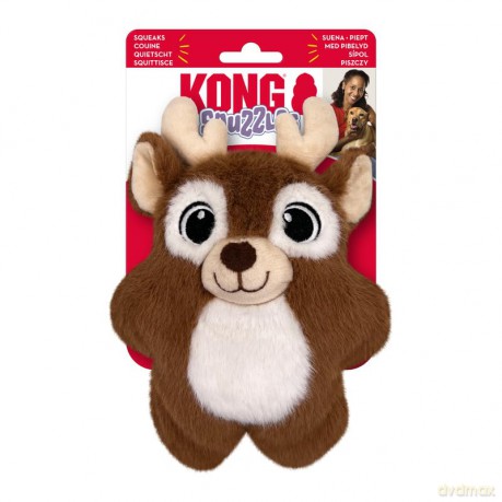 Kong - Holiday Snuzzles Reindeer Sm 19x14cm