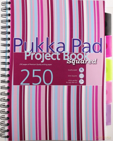 Kołozeszyt A4 Project Book Squared Róż [SZKOŁA]
