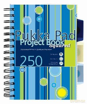 Kołozeszyt A5 Project Book Squared Niebieski [SZKOŁA]
