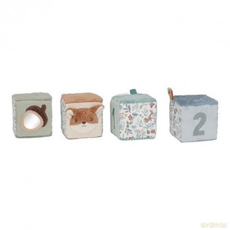 Little Dutch - Set of soft cubes Forest Friends (LD8916)
