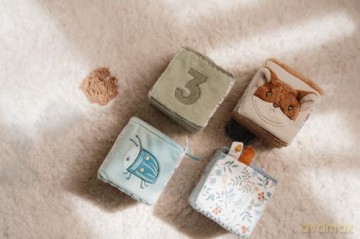 Little Dutch - Set of soft cubes Forest Friends (LD8916)
