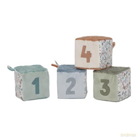 Little Dutch - Set of soft cubes Forest Friends (LD8916)