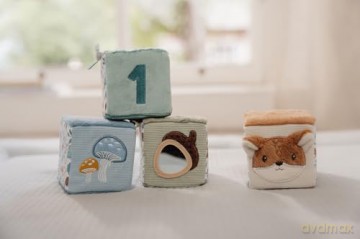 Little Dutch - Set of soft cubes Forest Friends (LD8916)