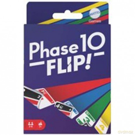 Mattel Games - Phase 10 Flip - (967-2450) [KARTY]
