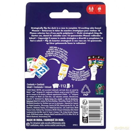 Mattel Games - Phase 10 Flip - (967-2450) [KARTY]