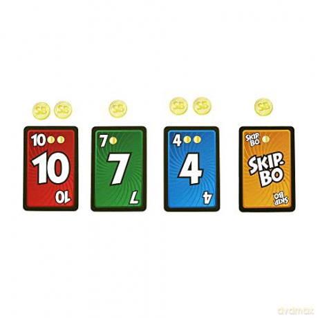 Mattel Games - Skip-Bo Masters (HJR21) [KARTY]