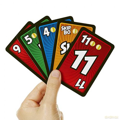 Mattel Games - Skip-Bo Masters (HJR21) [KARTY]