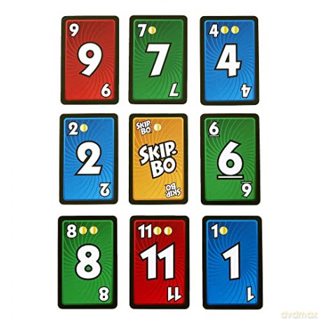 Mattel Games - Skip-Bo Masters (HJR21) [KARTY]