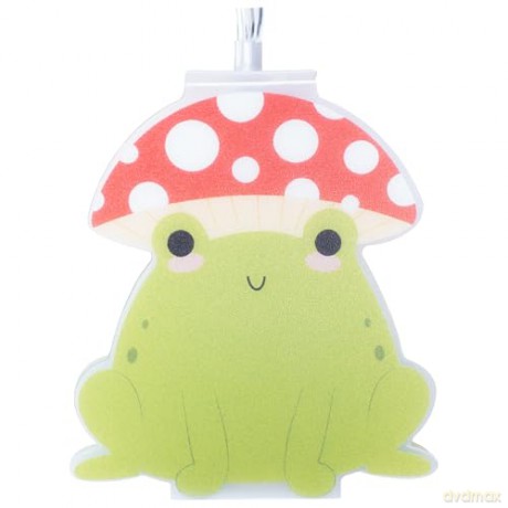Maurice Mushroom Frog String Light - Green, Red, White
