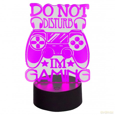 MECHARITE 3D LED Lampe - Don't Disturb