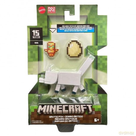 Minecraft - Biome Builds - 8cm Arctic Fox (HTN13) [FIGURKA]