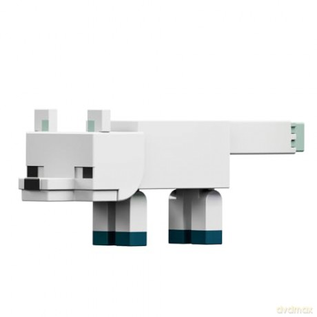 Minecraft - Biome Builds - 8cm Arctic Fox (HTN13) [FIGURKA]