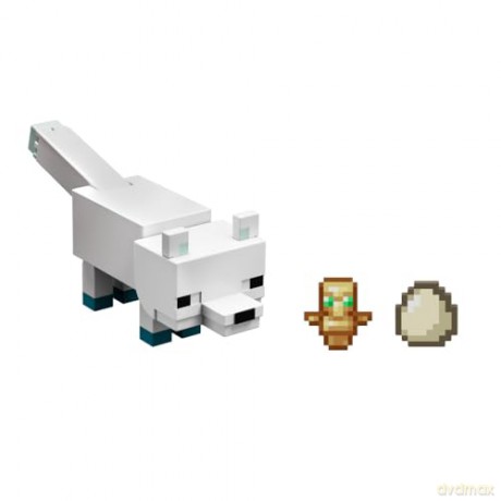 Minecraft - Biome Builds - 8cm Arctic Fox (HTN13) [FIGURKA]
