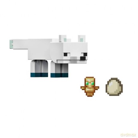 Minecraft - Biome Builds - 8cm Arctic Fox (HTN13) [FIGURKA]