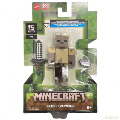 Minecraft - Biome Builds - 8cm Husk Zombie (HTL85) [FIGURKA]