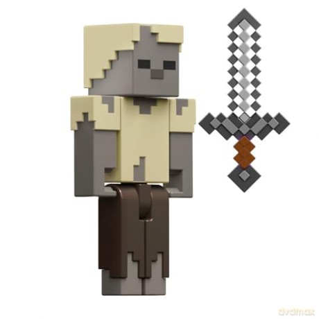 Minecraft - Biome Builds - 8cm Husk Zombie (HTL85) [FIGURKA]