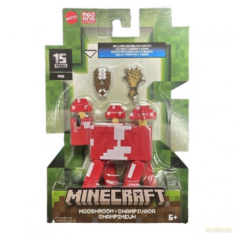 Minecraft - Biome Builds - 8cm Mooshroom (HTL83) [FIGURKA]