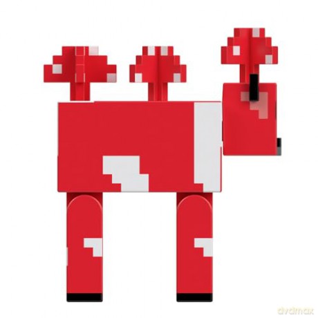 Minecraft - Biome Builds - 8cm Mooshroom (HTL83) [FIGURKA]