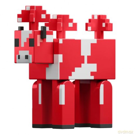 Minecraft - Biome Builds - 8cm Mooshroom (HTL83) [FIGURKA]