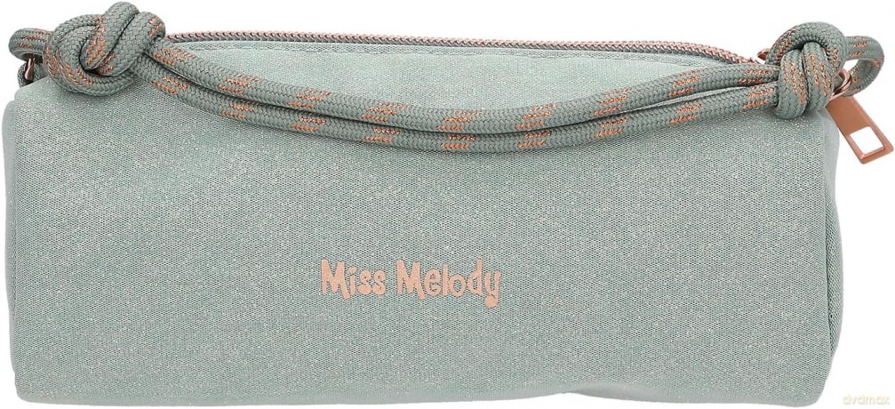 Miss Melody - Pencil Tube ROMANTIC FIELDS - Glittery Sage Green and Rose Hues