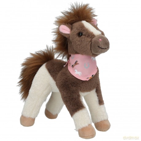 Miss Melody - Plush Horse Brown White 18 cm - (0413480)