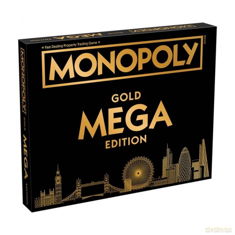Monopoly - Mega Gold (EN) (WIN0734) [GRA PLANSZOWA]