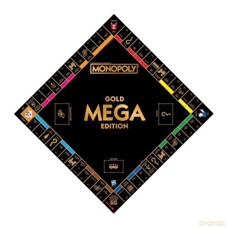 Monopoly - Mega Gold (EN) (WIN0734) [GRA PLANSZOWA]
