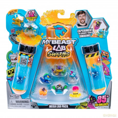 MR. BEAST LAB - MrBeast Lab Swarms Mega Lab 12 pack. Series 2 - (20389) [FIGURKA]
