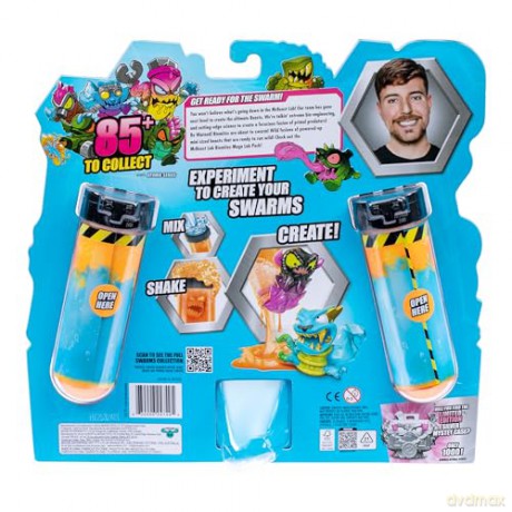 MR. BEAST LAB - MrBeast Lab Swarms Mega Lab 12 pack. Series 2 - (20389) [FIGURKA]