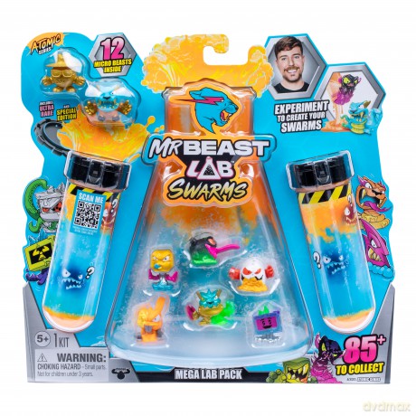 MR. BEAST LAB - Swarms Mega Lab 12 pack. Series 2 - (20389) [FIGURKA]