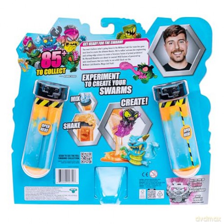 MR. BEAST LAB - Swarms Mega Lab 12 pack. Series 2 - (20389) [FIGURKA]