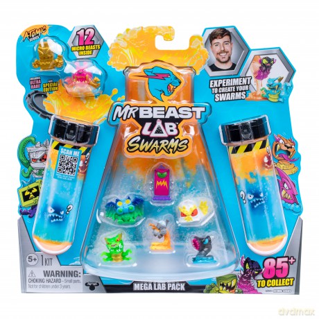 MR. BEAST LAB - Swarms Mega Lab 12 pack. Series 2 - (20389) [FIGURKA]