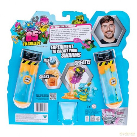MR. BEAST LAB - Swarms Mega Lab 12 pack. Series 2 - (20389) [FIGURKA]