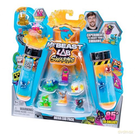 MR. BEAST LAB - Swarms Mega Lab 12 pack. Series 2 - (20389) [FIGURKA]