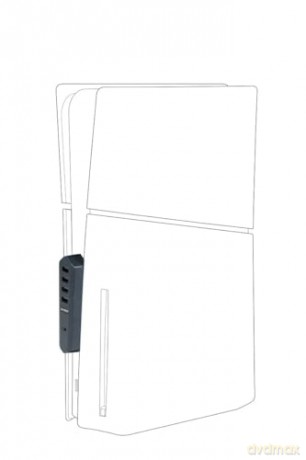 Nacon USB Hub Black PS5 Slim
